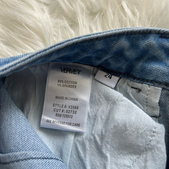 Vervet High Rise Wide Leg Jeans - Picture 8 of 8